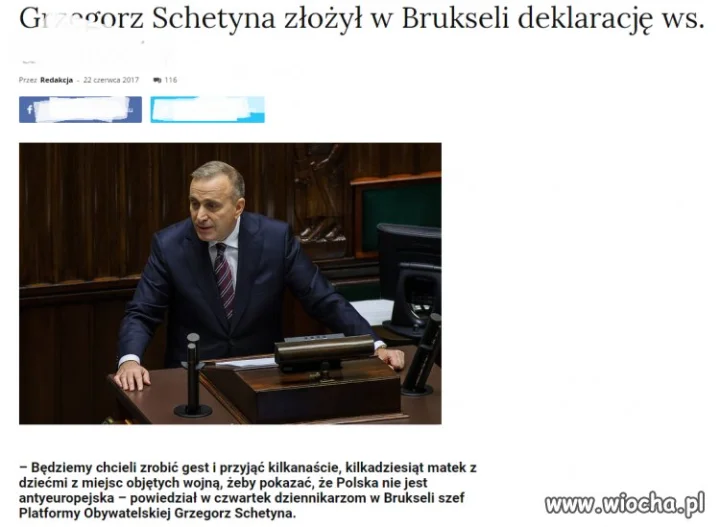 Shreku jedzie do brukseli przyjmować ciapków 