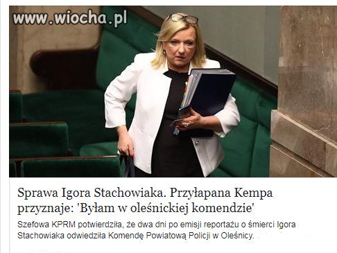 I po co było kłamać w żywe oczy