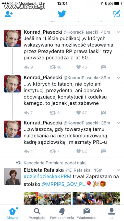 Zaoranie PISu  przez Piaska