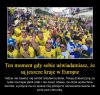 Tak się bawią szwedzcy kibice w Polsce.