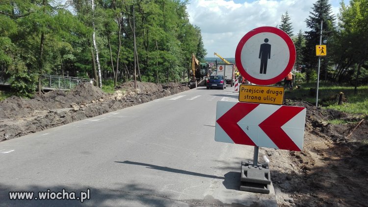 Kierownik robót ma poczucie humoru