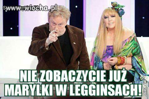 Mam nadzieje ze nie zobaczymy bo to przykry widok