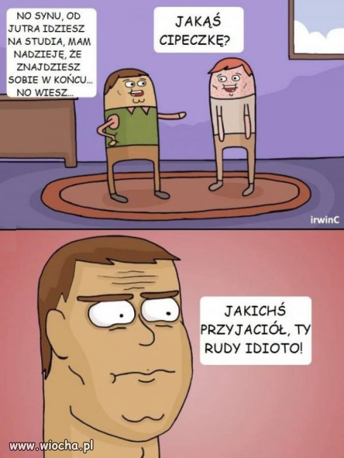 Chyba śnisz rudzielcu