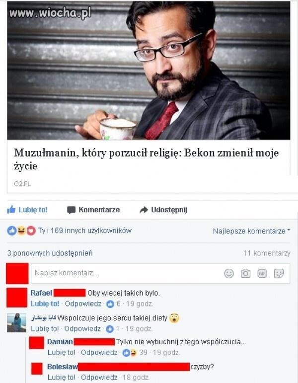 Bekon zmienia życie