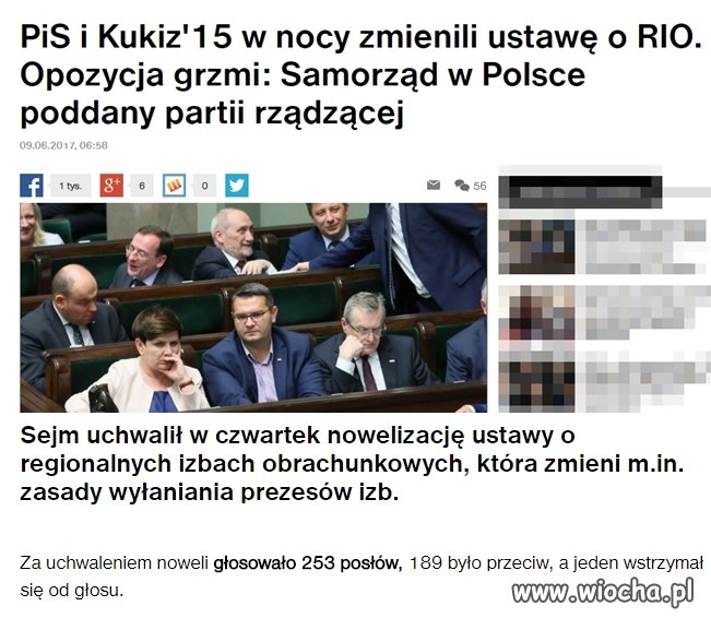Po to Sowę wyciągnęli z szafy?