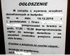 Ogłoszenie! 