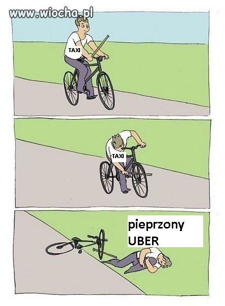 Złotówy blokują drogi, bo Uber jest "nieuczciwy".