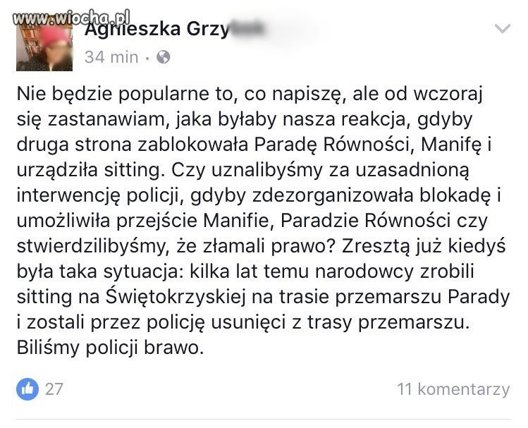 Można nie zgadzać sie z PIS