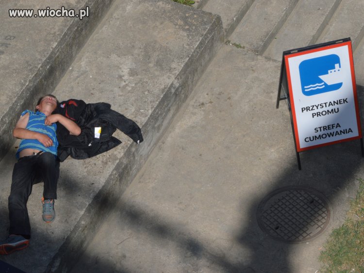 Popłynąłem teraz zacumuję