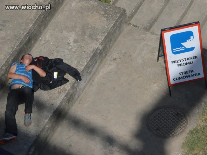 Popłynąłem teraz zacumuję