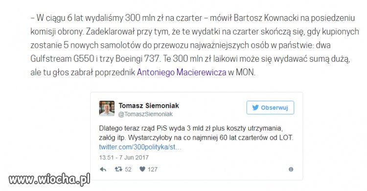 Powinien być tylko jeden dla prezydenta
