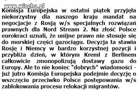 W piątek UE pokazała Polsce środkowy palec