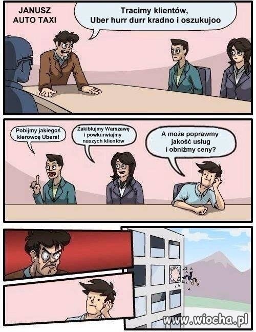 Strajk taksówkarzy