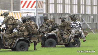 Troopers.