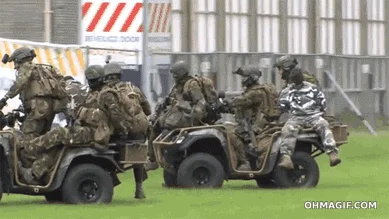 Troopers.