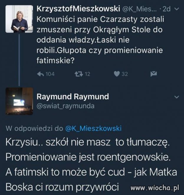 Tak że...