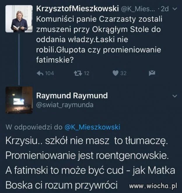 Tak że...