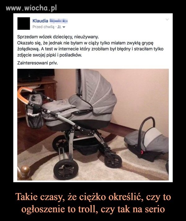Takie ogłoszenie