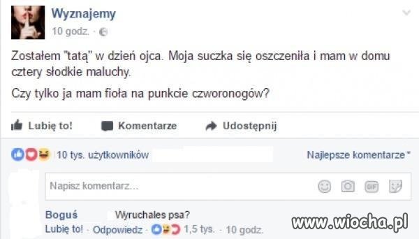 Został tatą