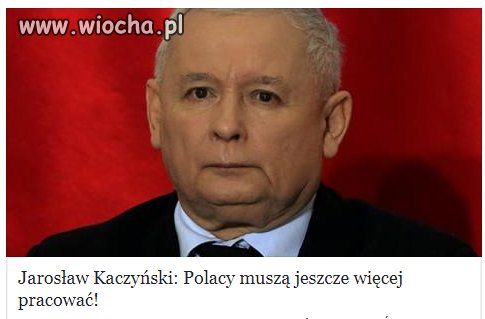 Mówi to ten który w życiu przepracował
