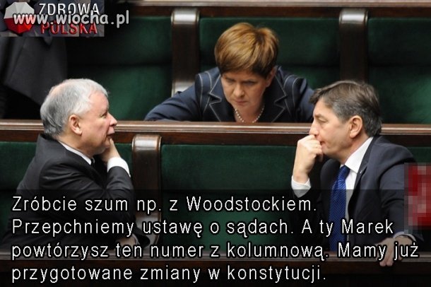 Mały tak zachachmęci że...