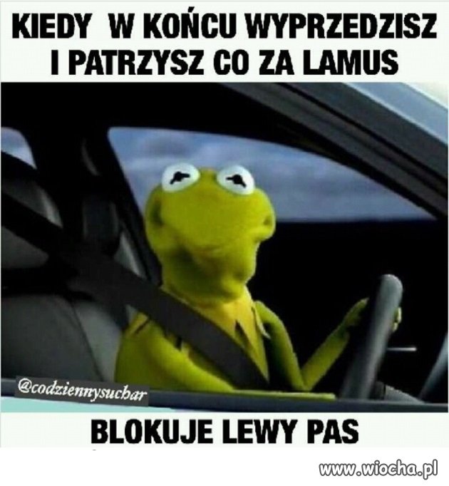 Kiedy w końcu wyprzedzasz