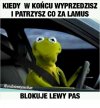 Kiedy w końcu wyprzedzasz