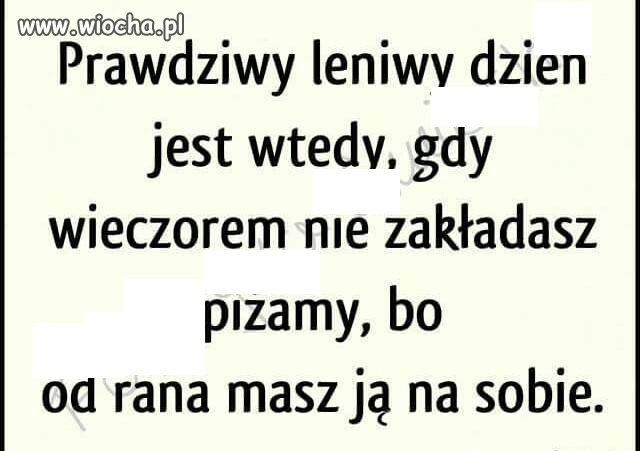 Taka sobie myśl.