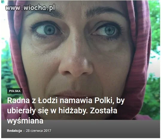 No trudno.. Sama niech ubiera jak jej się