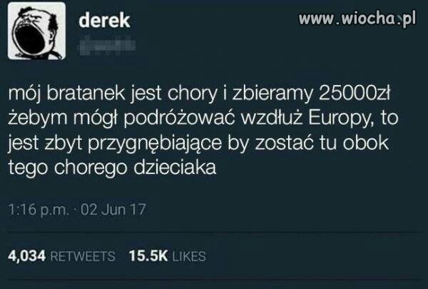 Chory dzieciak