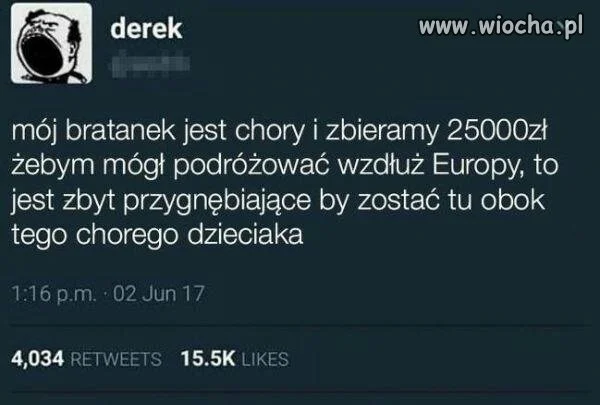 Chory dzieciak