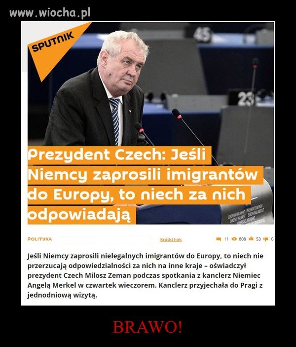 Polać mu.