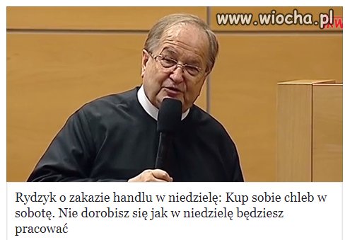 I mówi to ten co najwieksze plony zbiera w
