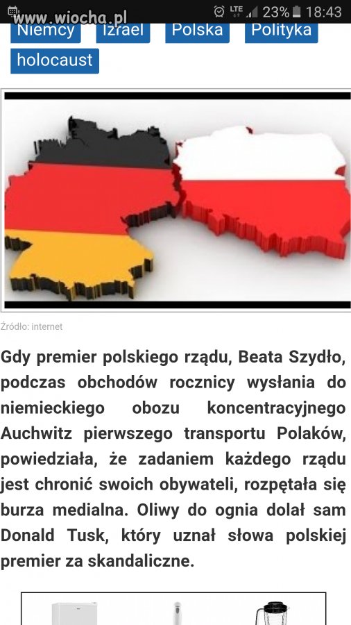 Niemcy są oburzony że Polacy 