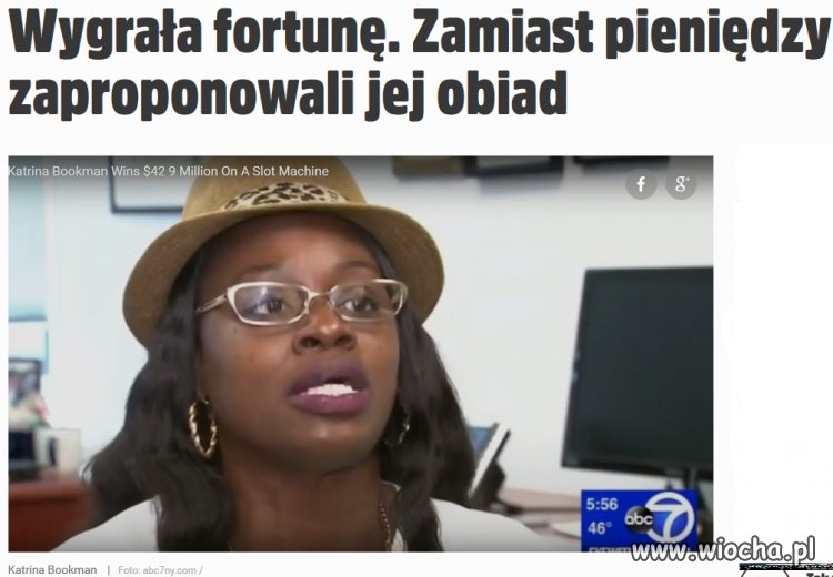Zamiast 43 milionów dolców.