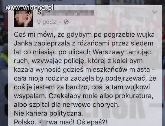 Co po niektórych działaczach na wiosce