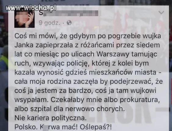 Co po niektórych działaczach na wiosce