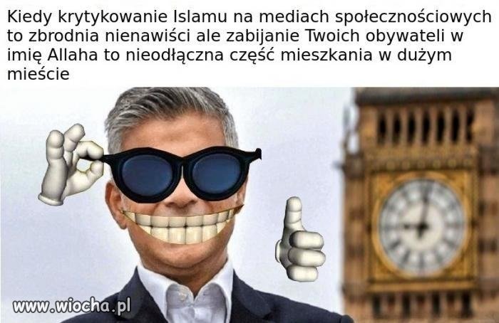 Sadiq Khan, burmistrz Londynu