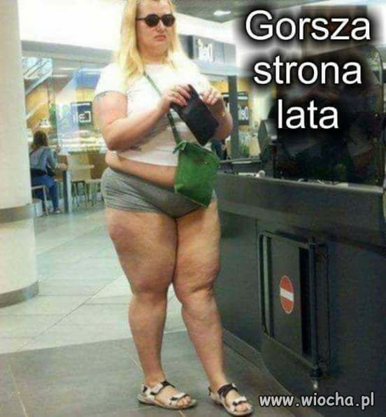 Gorsza strona lata