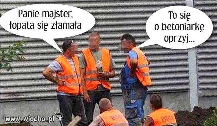 Uwaga! Roboty drogowe... 