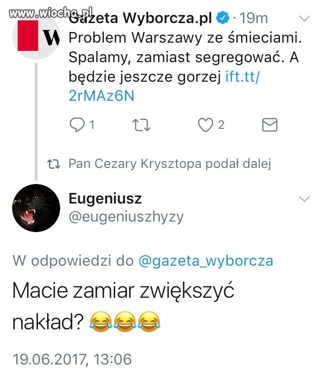 Eugeniusz zaorał 