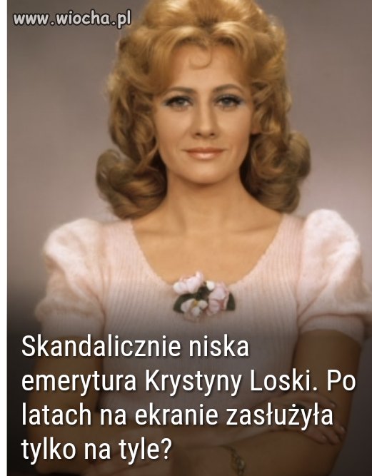 Tylko współczuć! Tak mało zarabiała.