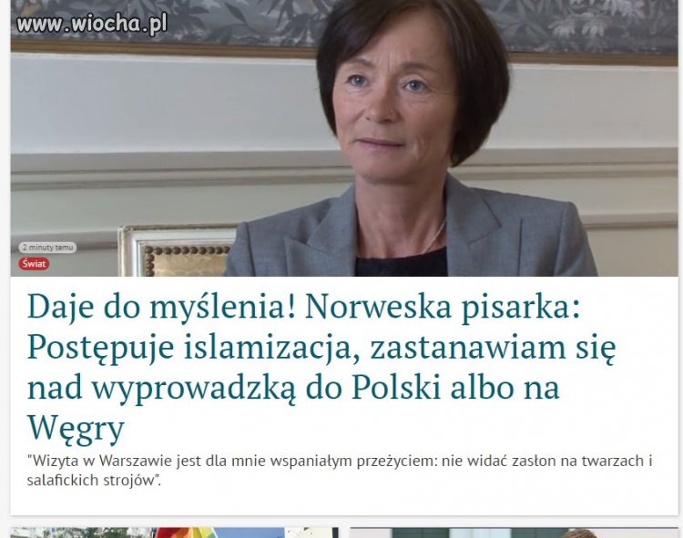 Takich imigrantów... 