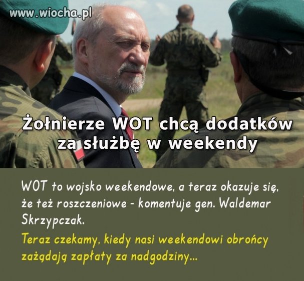 Przecież jak wybuchnie jakiś konflikt wywołany