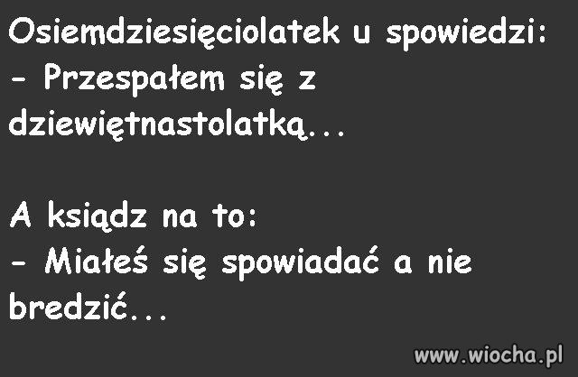Spowiedź osiemdziesięciolatka