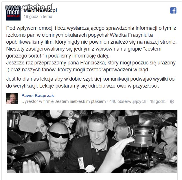 Tak się kończy cytowanie lewego źródła