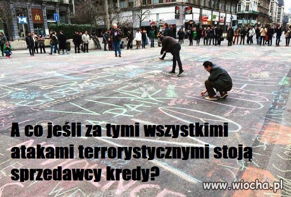 Ktoś dalej za przyjęciem 
