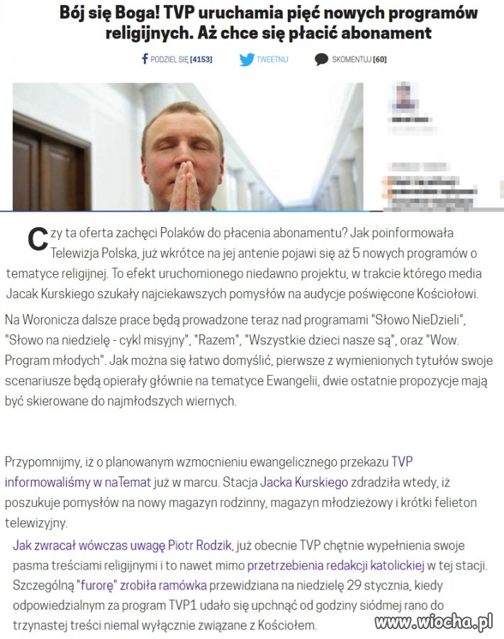 Jak było od 7 do 13 w niedziele