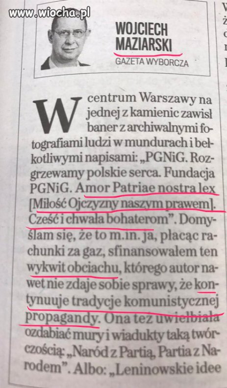 Wyborczej walka z patriotyzmem - ciąg dalszy
