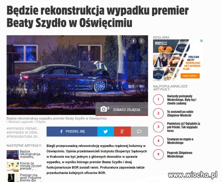 Następne pancerne audi do kasacji